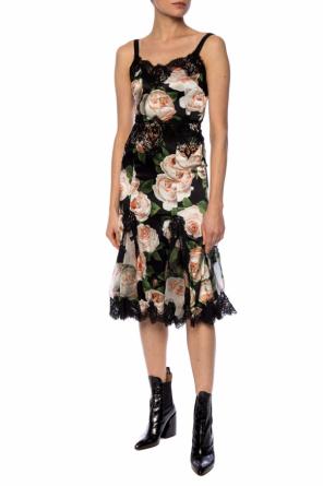 Lace-trimmed dress, zdjęcie 2 Lace-trimmed dress od Dolce & Gabbana
